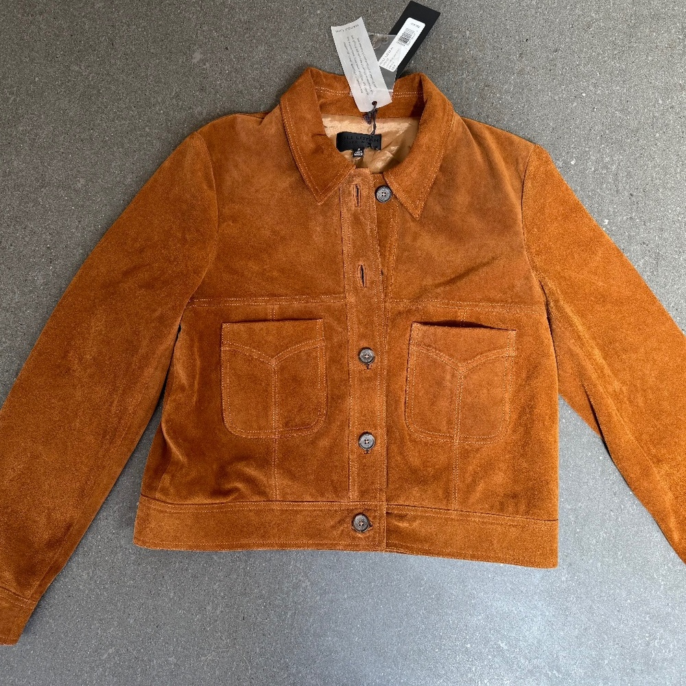 Nili Lotan Never Used Suede Jacket